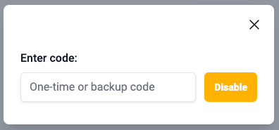 Form is displayed inside modal using turbo