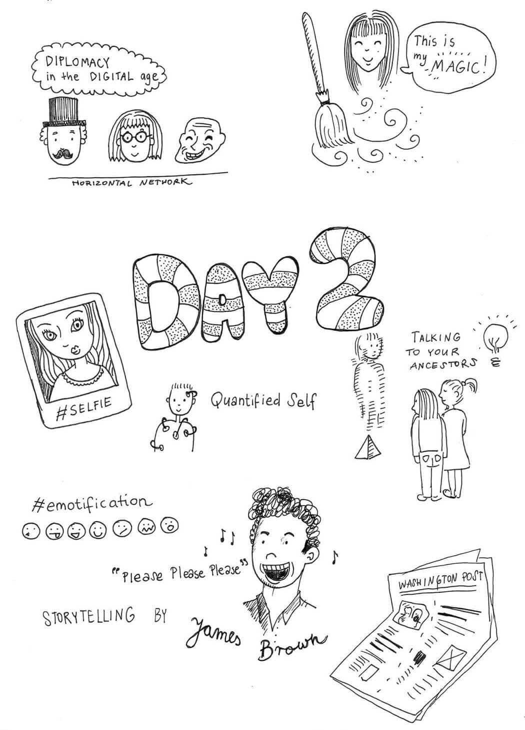 Illustrated notes from Web Summit Day 2